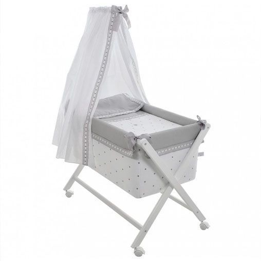 Minicuna Tijera Uzturre Bopi Color Gris Macotex Bebés, la tienda