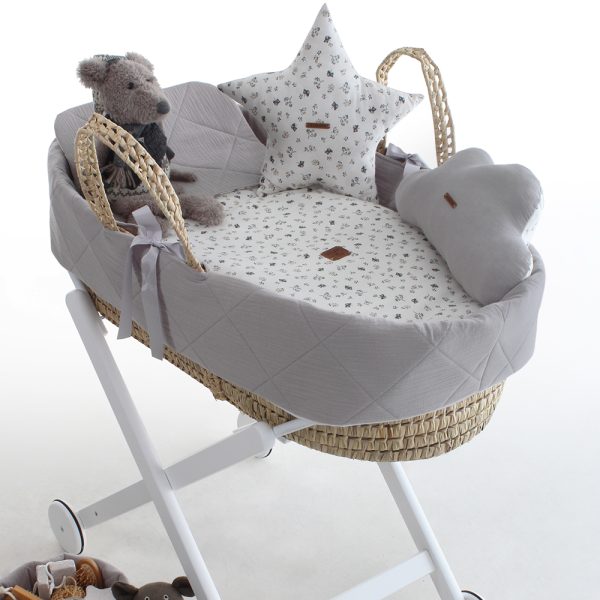 Capazo de mimbre Uzturre Mod. Julieta - Macotex Bebés, la tienda online  para tu bebé.